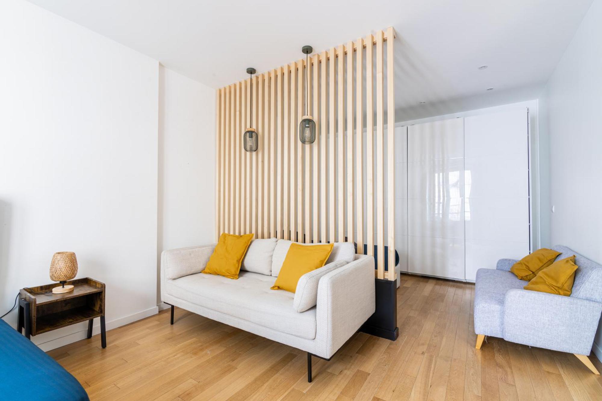 Luxurious 1 Bedroom Republique Vinaigriers Free Netflix Paris Bagian luar foto