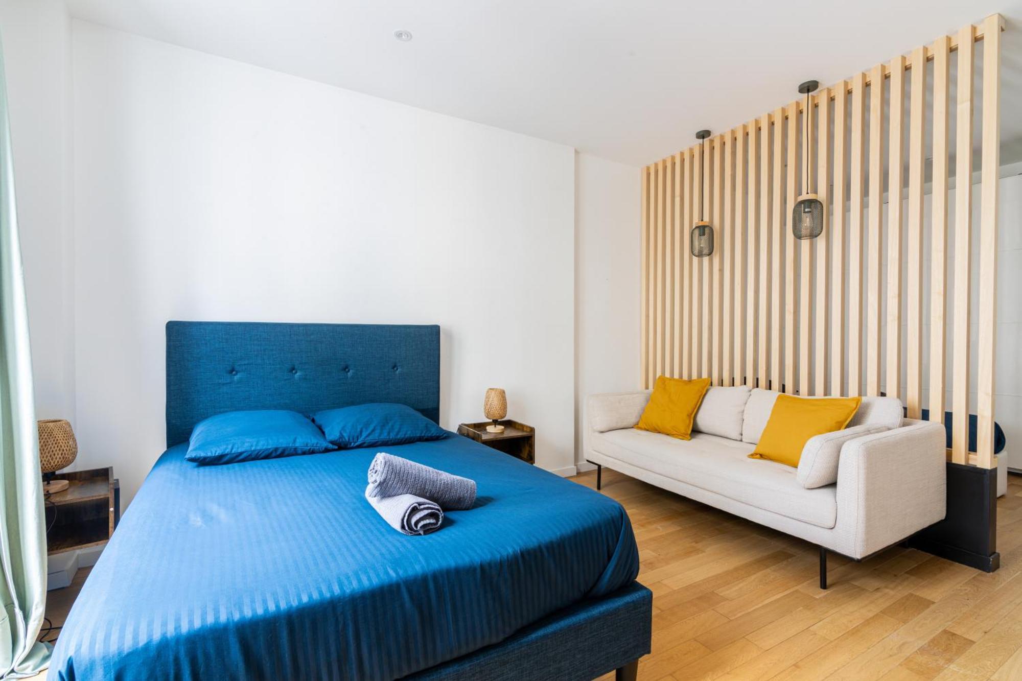 Luxurious 1 Bedroom Republique Vinaigriers Free Netflix Paris Bagian luar foto