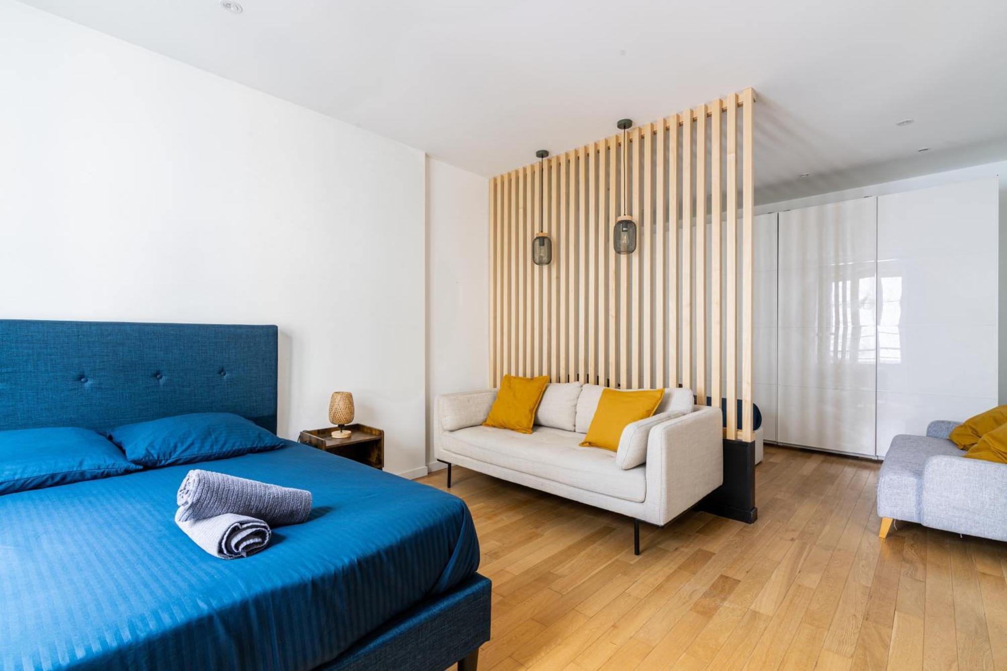 Luxurious 1 Bedroom Republique Vinaigriers Free Netflix Paris Bagian luar foto