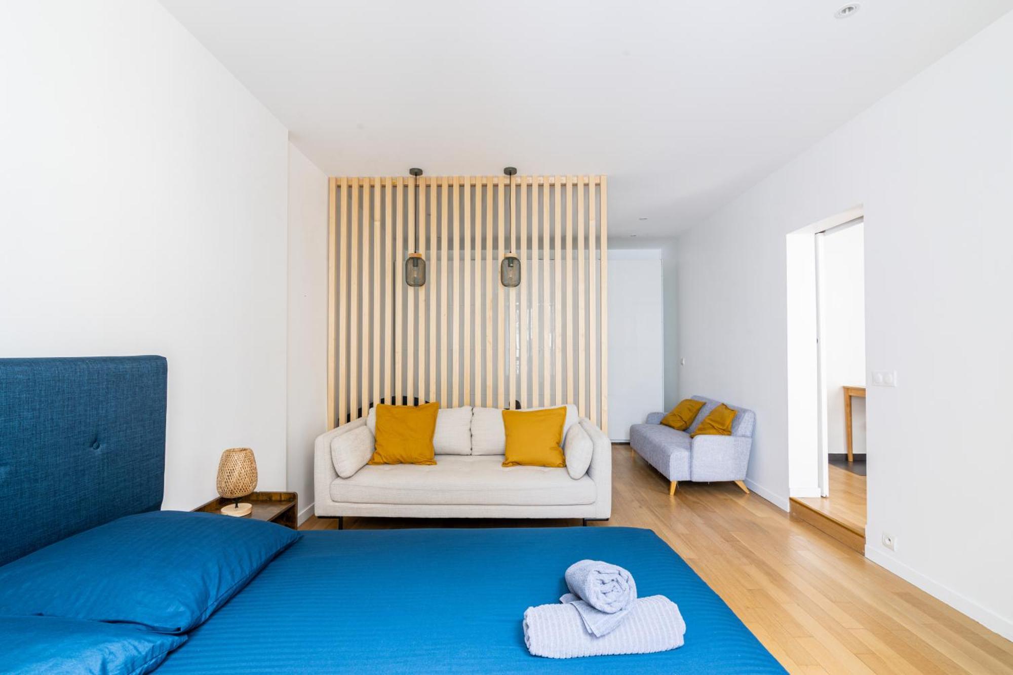 Luxurious 1 Bedroom Republique Vinaigriers Free Netflix Paris Bagian luar foto